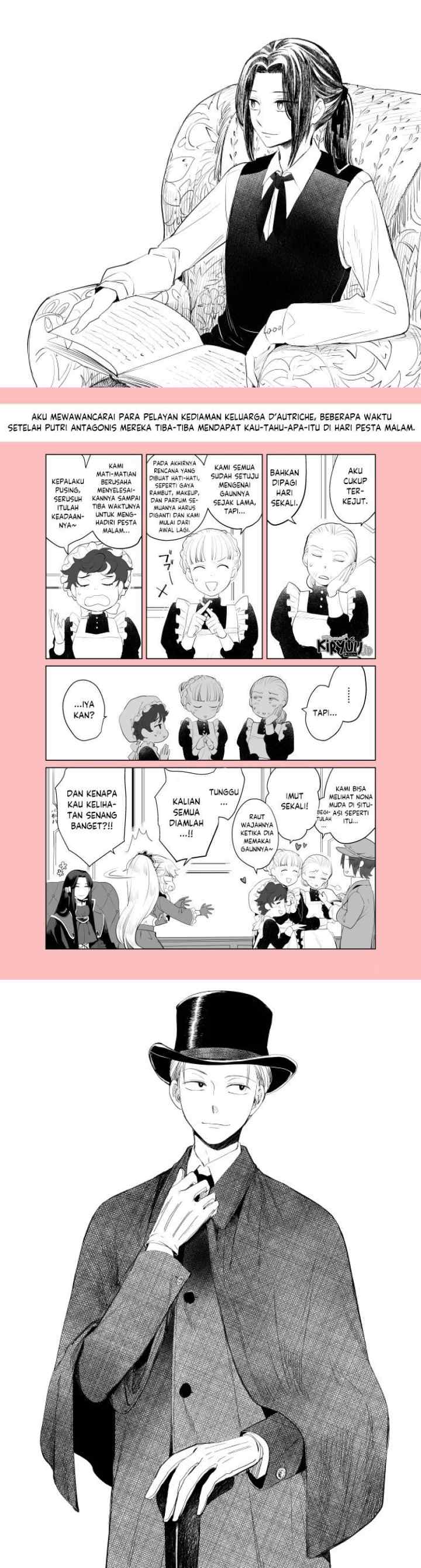 I'm a Villainous Daughter so I'm going to keep the Last Boss chapter 13.5 halaman 14