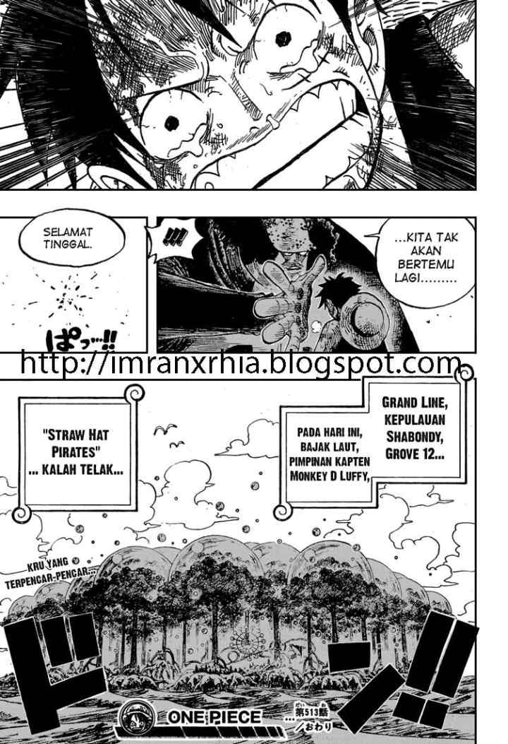 One Piece chapter 513 halaman 18