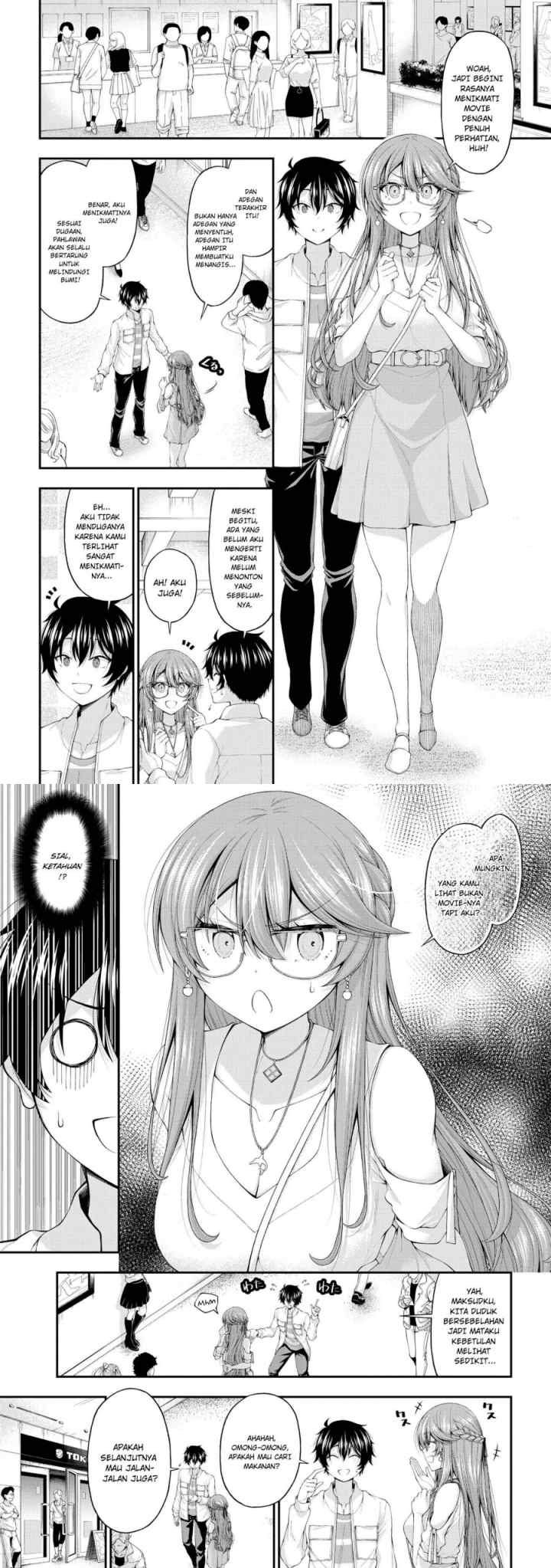 Inkya no Boku ni Batsu Game ni Kokuhaku Shitekita Hazu no Gyaru ga, Doumitemo Boku ni Betahore Desu chapter 13 halaman 9