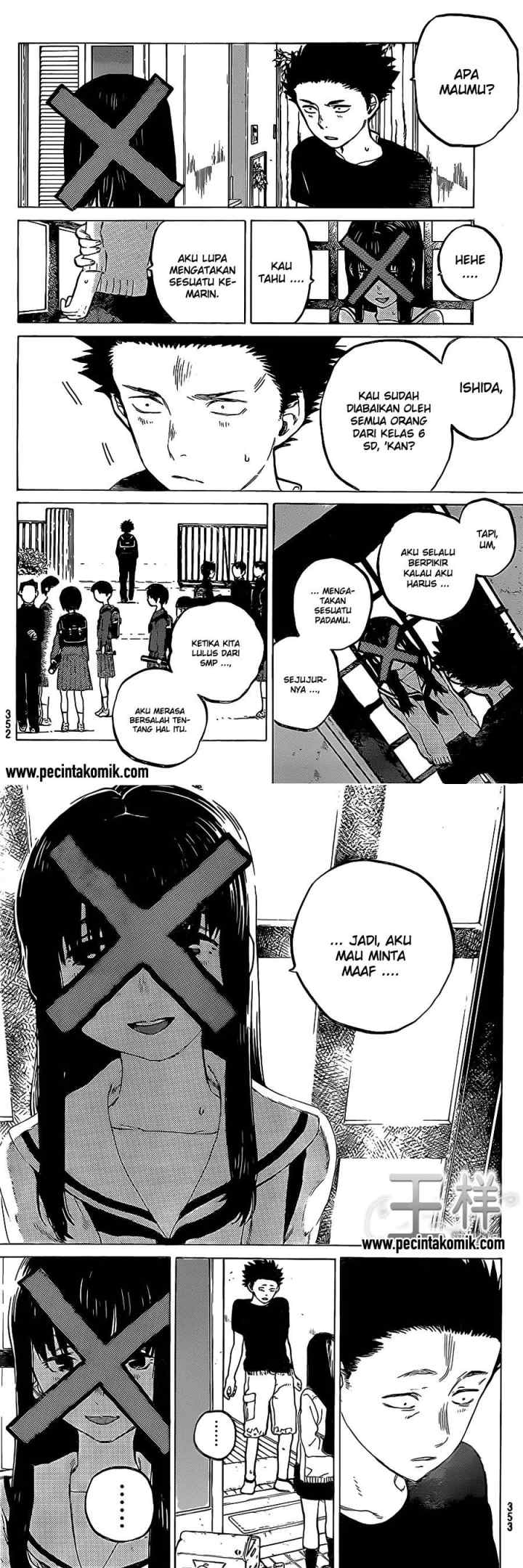 Koe no Katachi chapter 22 halaman 4