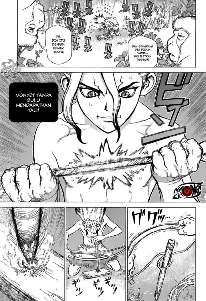 Dr. Stone chapter 13 halaman 15