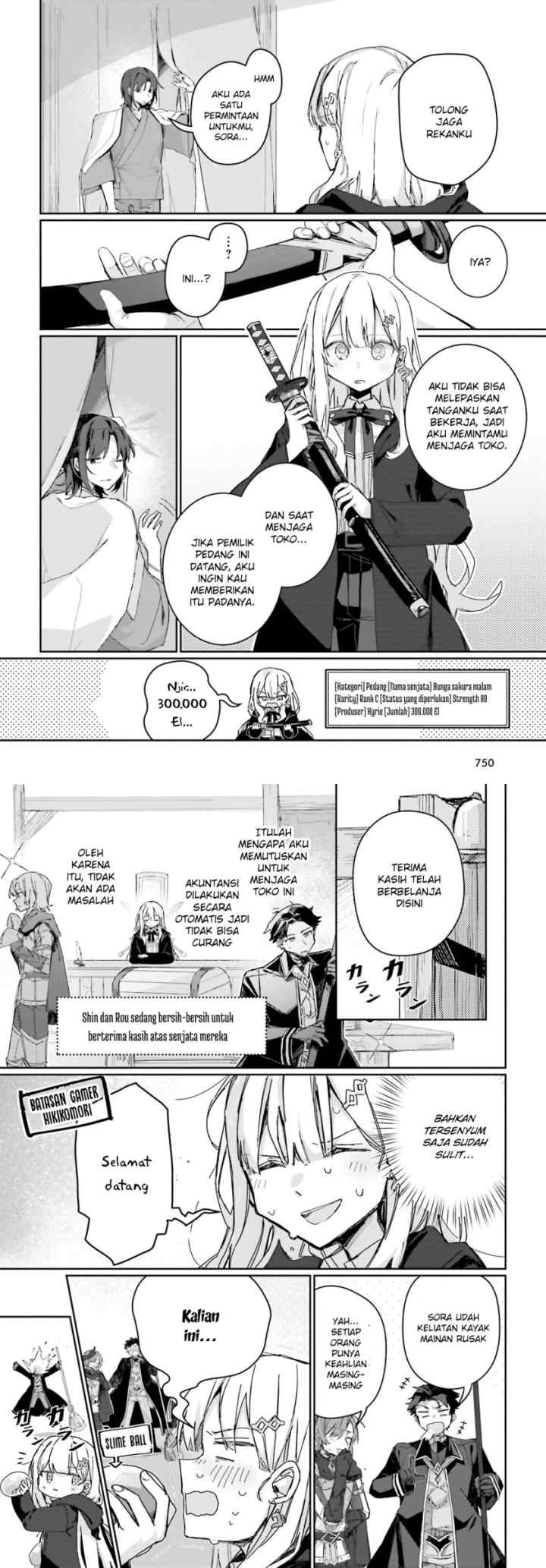 Astral Online - Maou no Noroi de Saikyou Bishoujo ni natta Ore, Saijaku Shoku da ga Cheat Skill de Chou Seichou shite Musou suru chapter 6 halaman 9