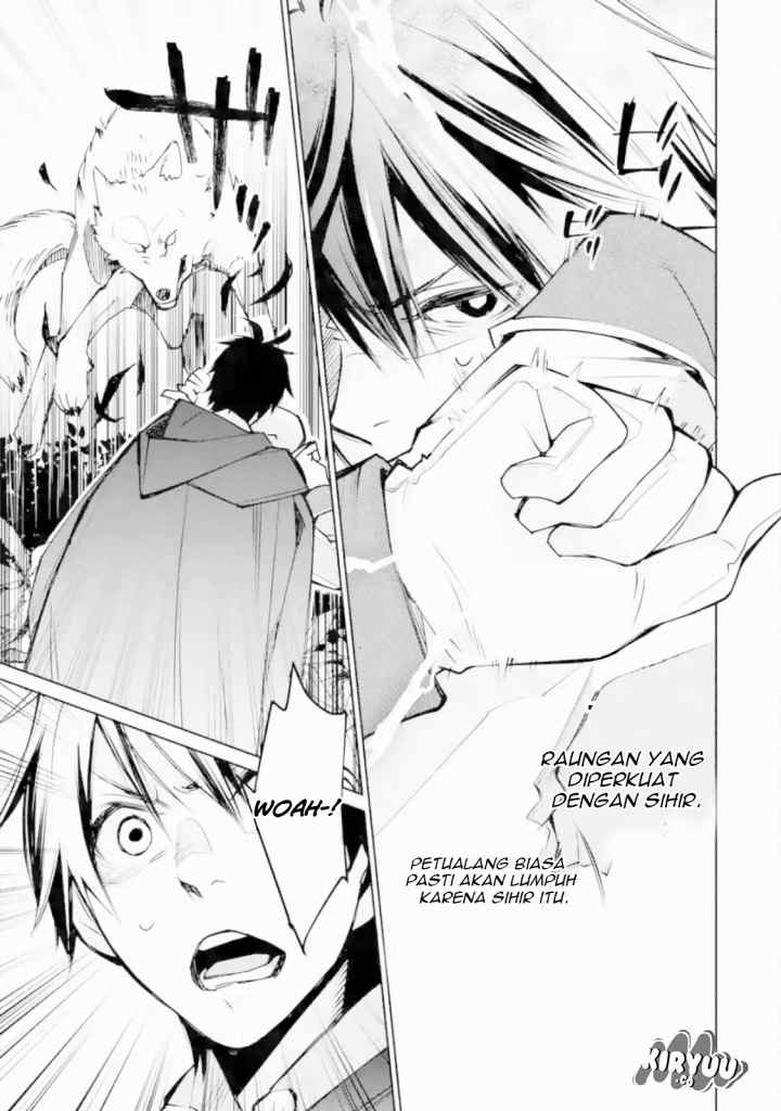 Saikyou no Madoshi. Hisa ni Ya wo Ukete Shimatta no de Inaka no Eihei ni Naru chapter 2.2 halaman 4