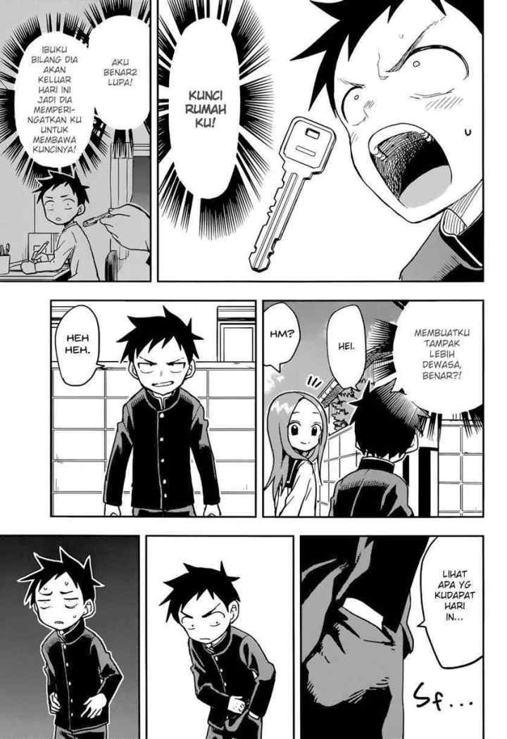 Karakai Jouzu no Takagi-san chapter 135 halaman 4