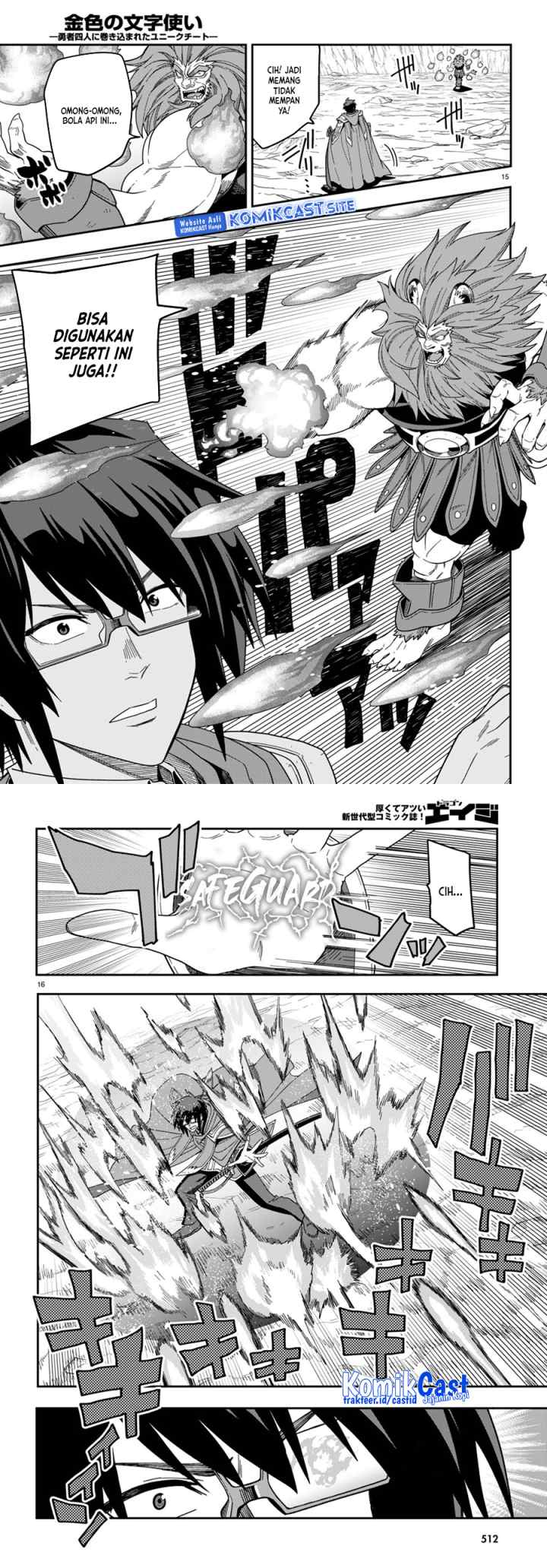 Konjiki no Moji Tsukai: Yuusha Yonin ni Makikomareta Unique Cheat chapter 91 halaman 9