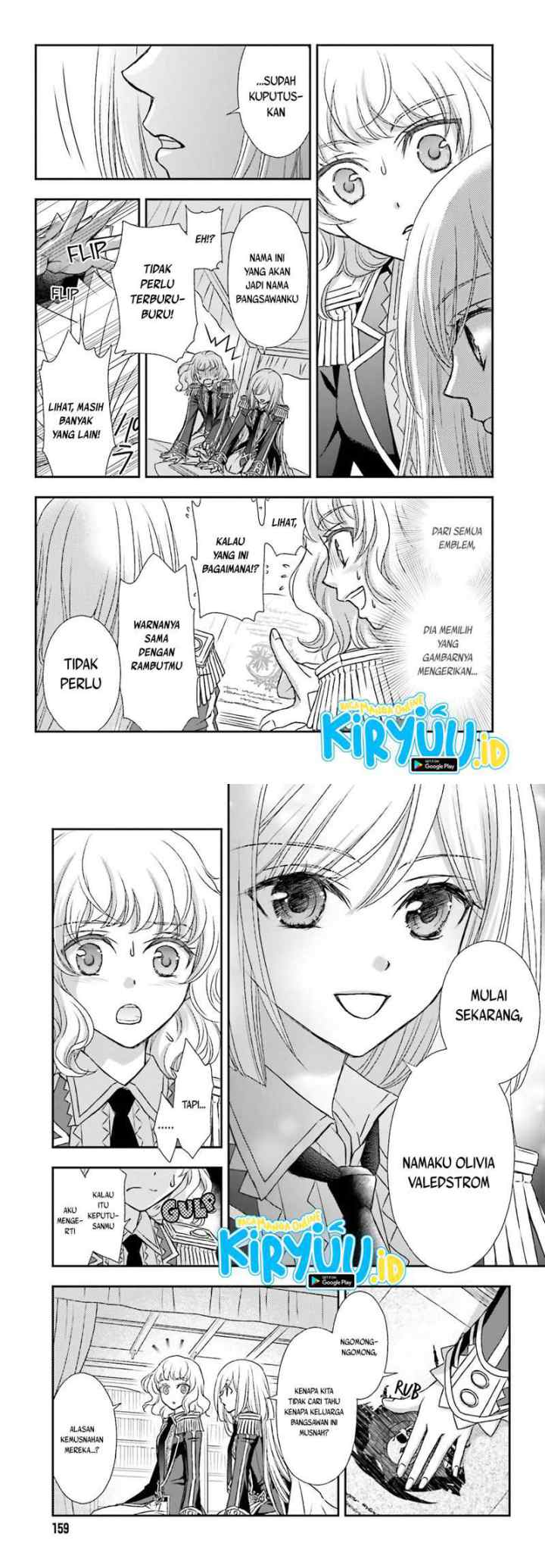 Shinigami ni Sodaterareta Shoujo wa Shikkoku no Tsurugi wo Mune ni Idaku chapter 19 halaman 7