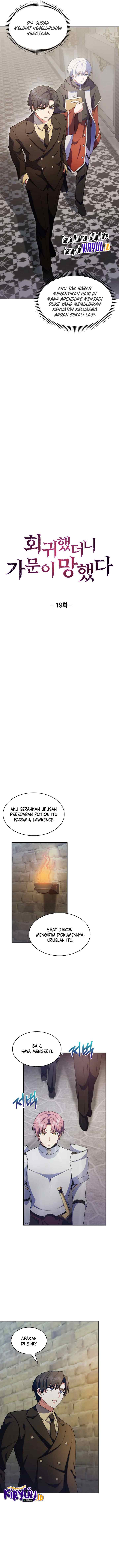 I Regressed to My Ruined Family chapter 19 halaman 5