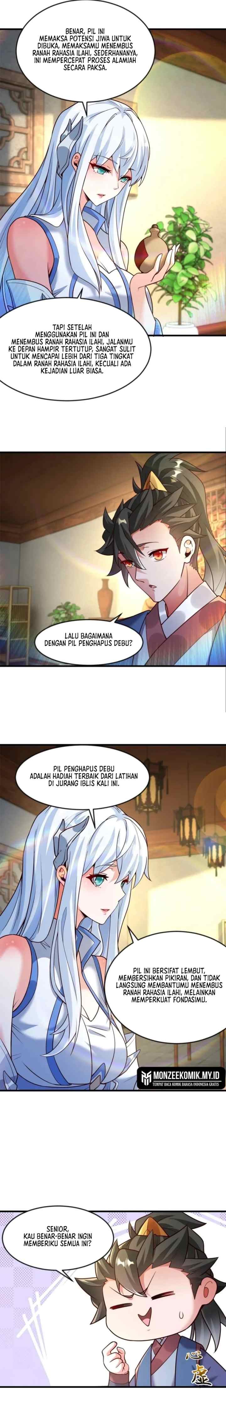 I Scared the Divine Lord as I handed over the Ancient Immortal Pill chapter 70 halaman 9