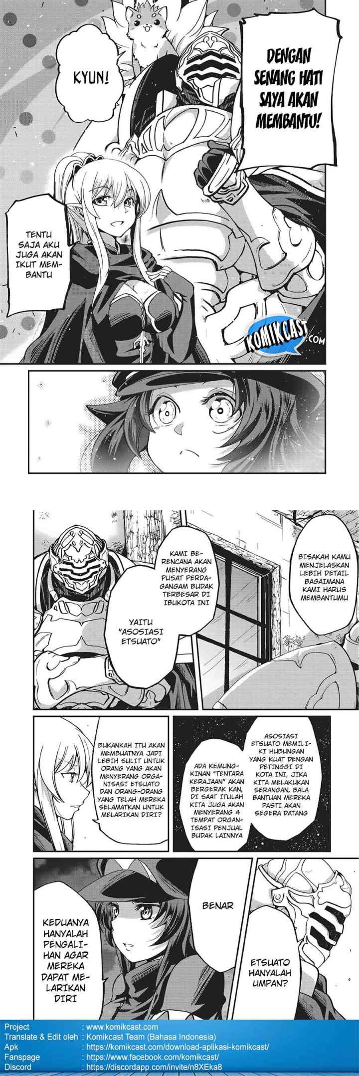 Gaikotsu Kishi-sama, Tadaima Isekai e Odekakechuu chapter 13 halaman 8