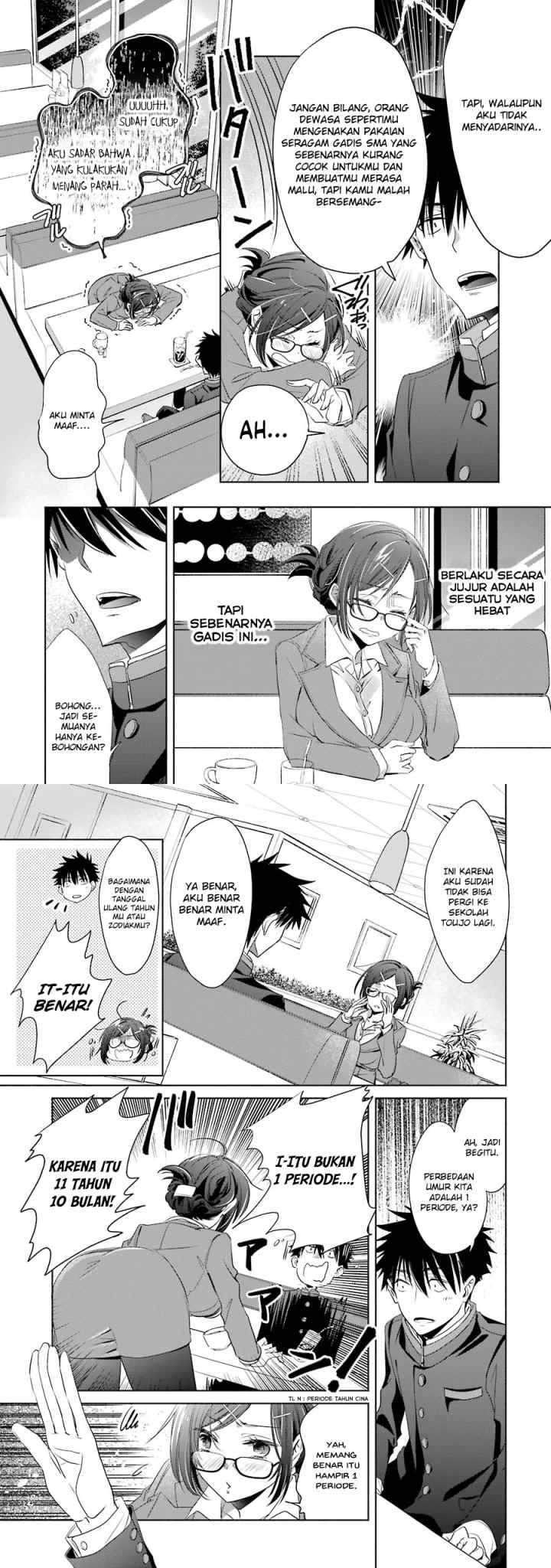 Choppiri Toshiue Demo Kanojo Ni Shite Kuremasu Ka? chapter 3 halaman 9