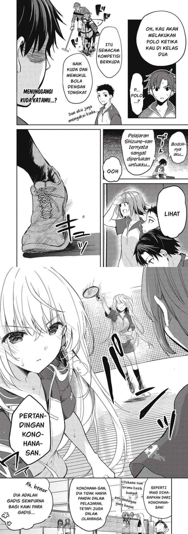 Saijo no Osewa ~Takane no Hana Darakena Meimon Kou de, Gakuin Ichi no Ojou-sama (Seikatsu Noryoku Kaimu) o Kagenagara Osewa suru Koto ni Narimashita~ chapter 6.2 halaman 12