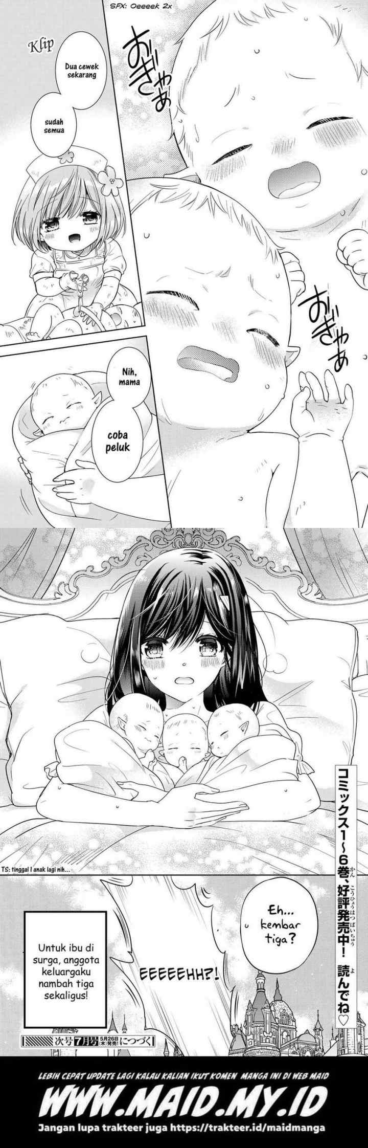 Isekai de Saikyo Mao no Kodomotachi no Mama ni Natchaimashita chapter 27.2 halaman 10