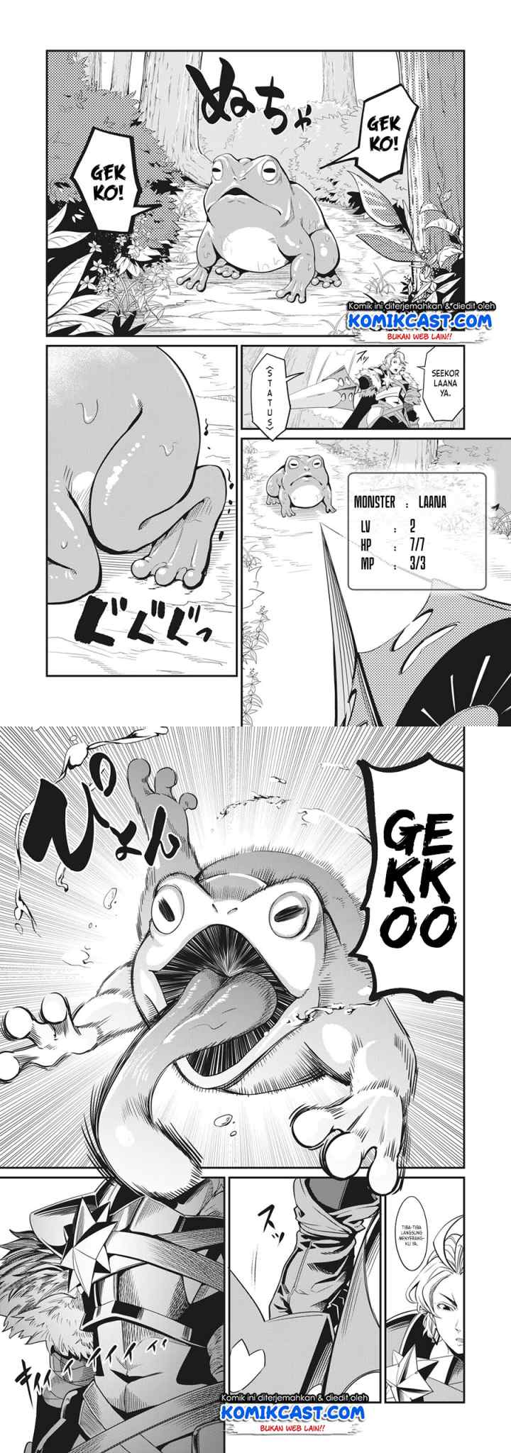 Tsuihou Sareta Tenshou Juu Kishi ha Gemu chishiki de Musou Suru chapter 1.2 halaman 5