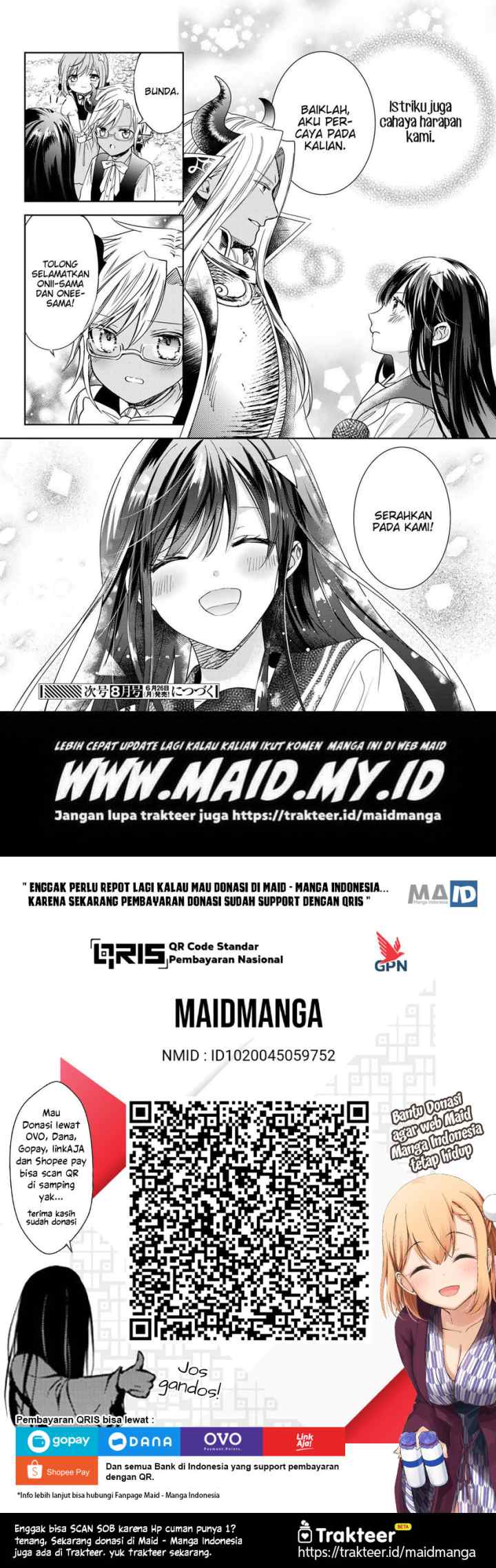 Isekai de Saikyo Mao no Kodomotachi no Mama ni Natchaimashita chapter 37.1 halaman 13