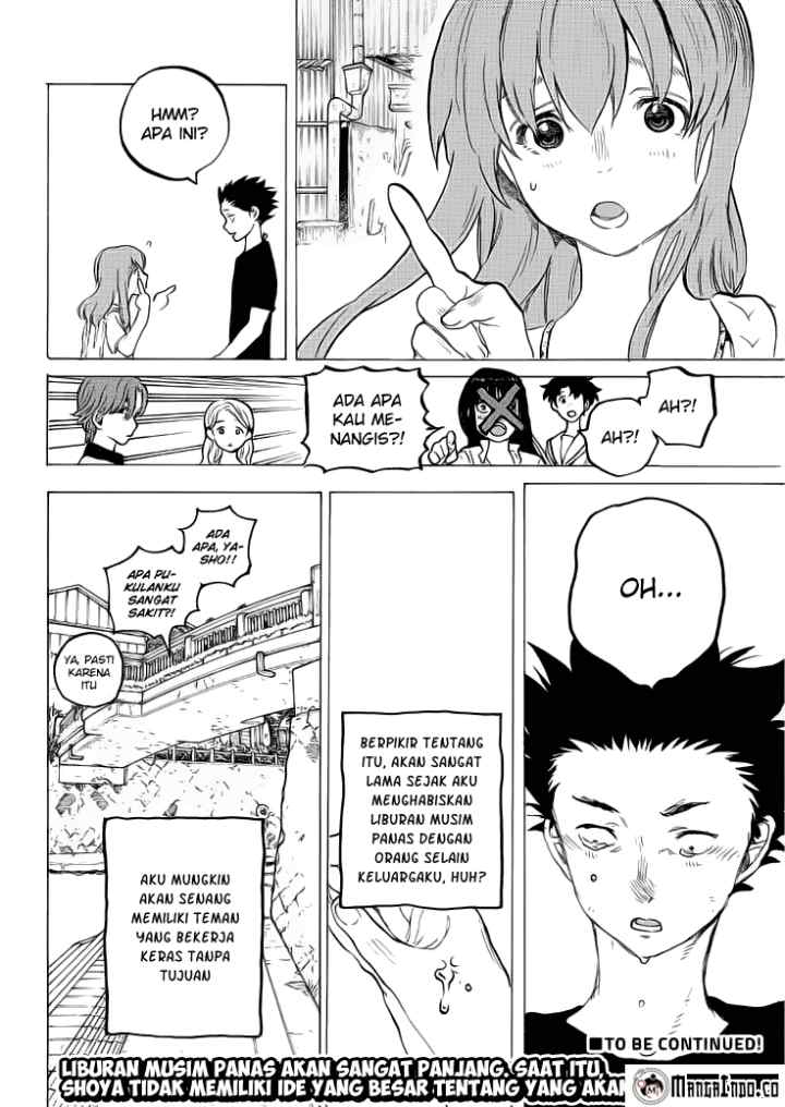 Koe no Katachi chapter 36 halaman 20