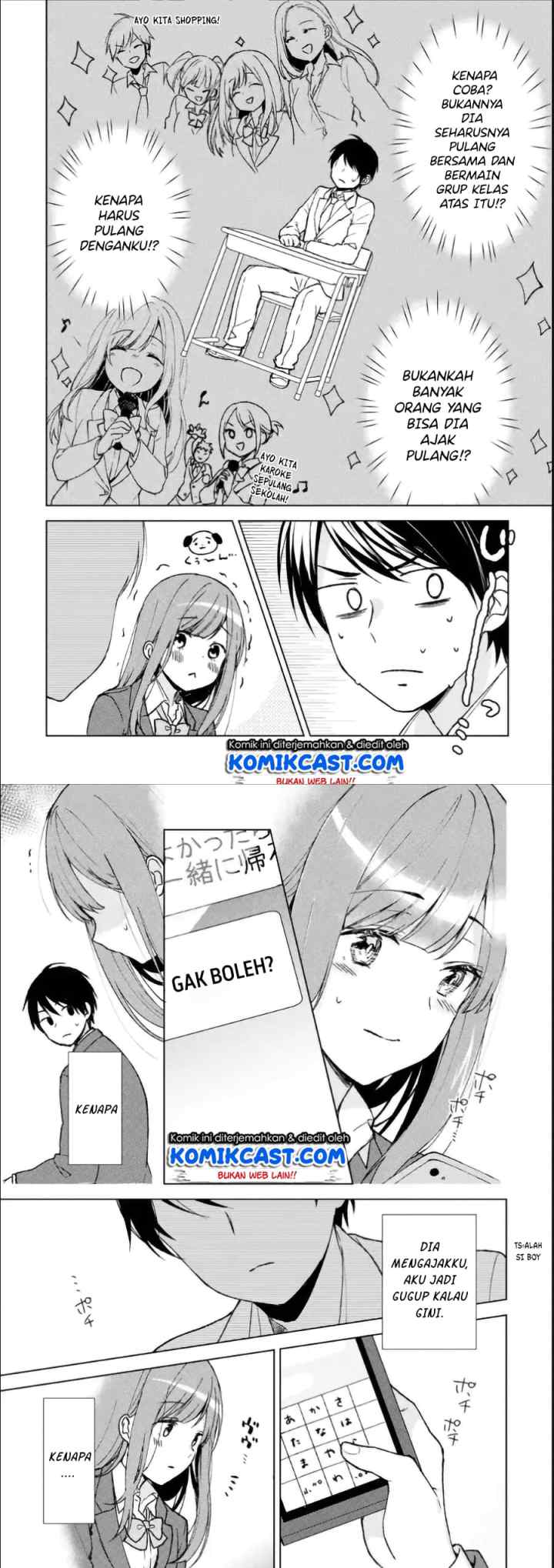 Chikan Saresou ni Natteiru S-kyuu Bishoujo wo Tasuketara Tonari no Seki no Osanajimi datta chapter 2 halaman 14