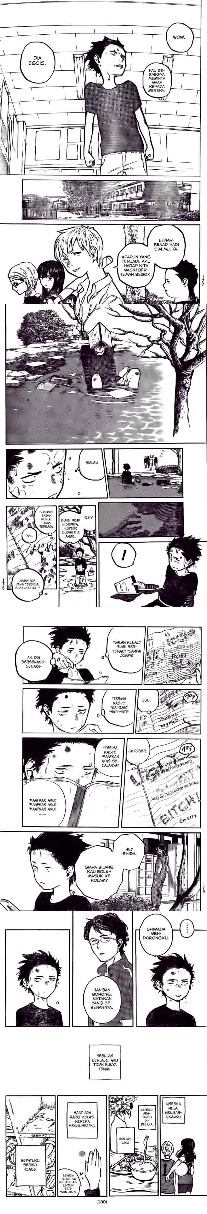 Koe no Katachi chapter 0 halaman 10