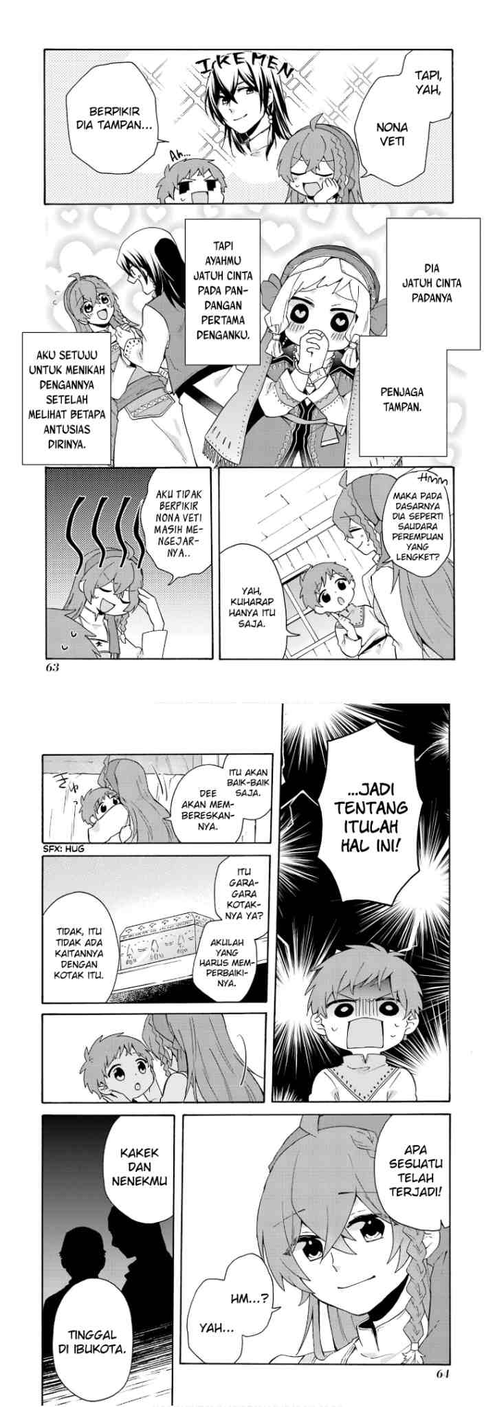 Tada Shiawasena Isekai Kazoku Seikatsu chapter 16 halaman 7