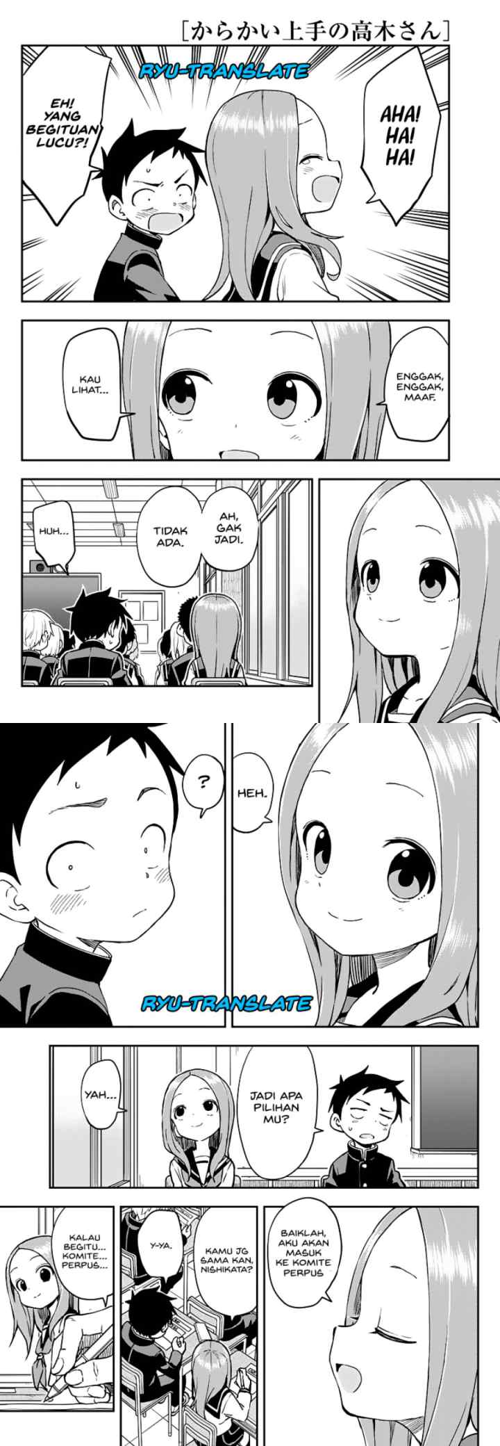 Karakai Jouzu no Takagi-san chapter 166 halaman 9