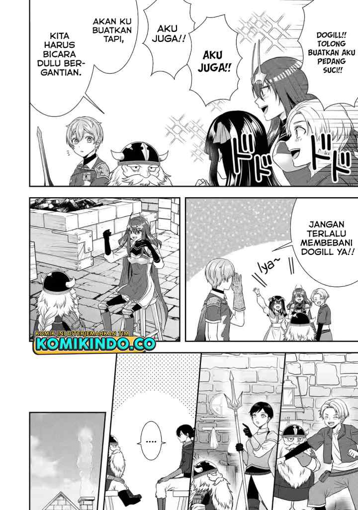 Tensei Ryoushu no Yuuryou Kaitaku: Zensei no Kioku o Ikashite White ni Tsutometara, Yuunou na Jinzai ga Atsumari Sugimashita chapter 22.1 halaman 7