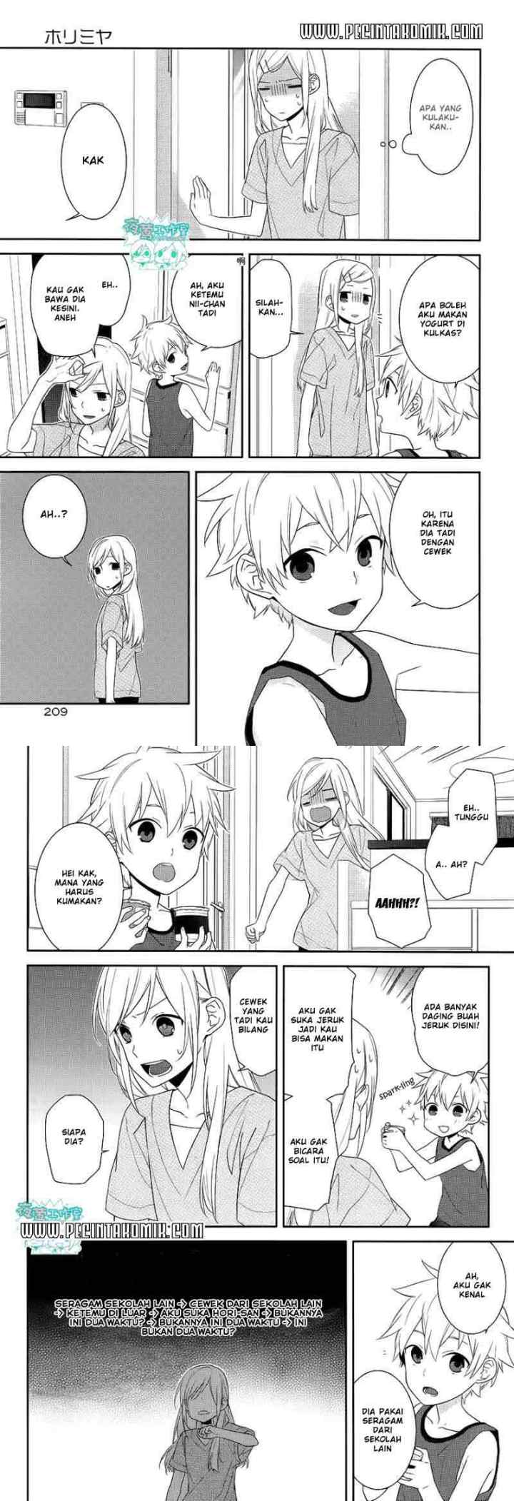Horimiya chapter 21 halaman 14