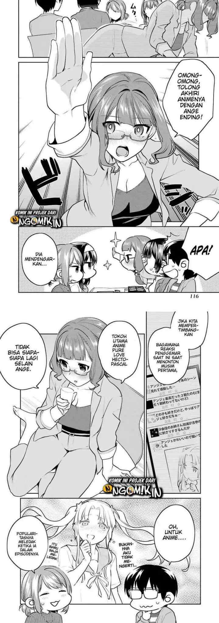 Saenai Heroine no Sodatekata: Koisuru Metronome chapter 45 halaman 10