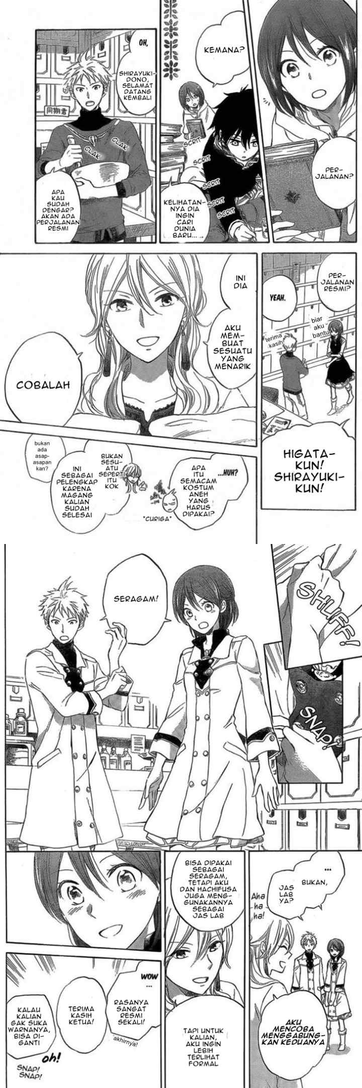 Akagami no Shirayukihime chapter 33 halaman 6