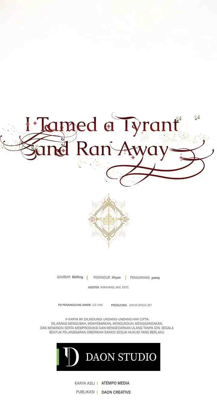 I Tamed a Tyrant and Ran Away chapter 41 halaman 17