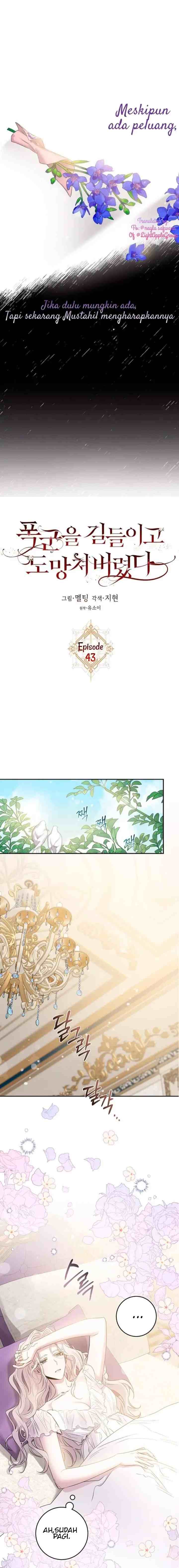 I Tamed a Tyrant and Ran Away chapter 43 halaman 6