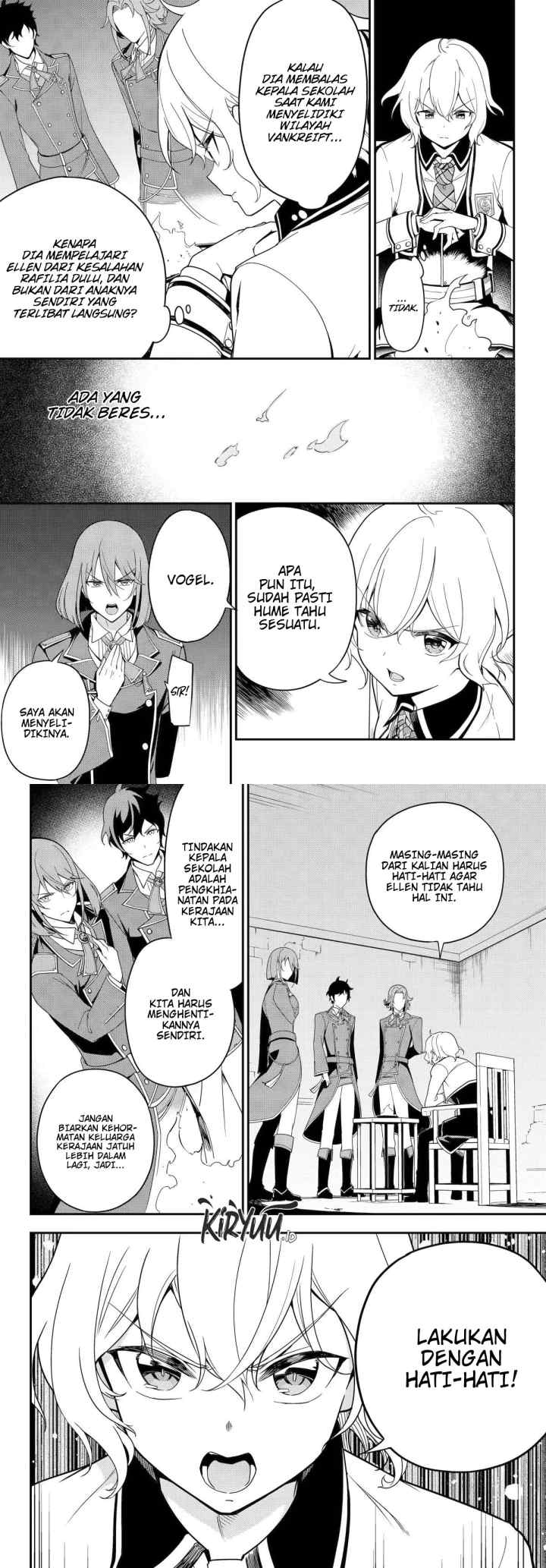 Chichi wa Eiyuu Haha wa Seirei Musume no Watashi wa Tenseisha chapter 47 halaman 4