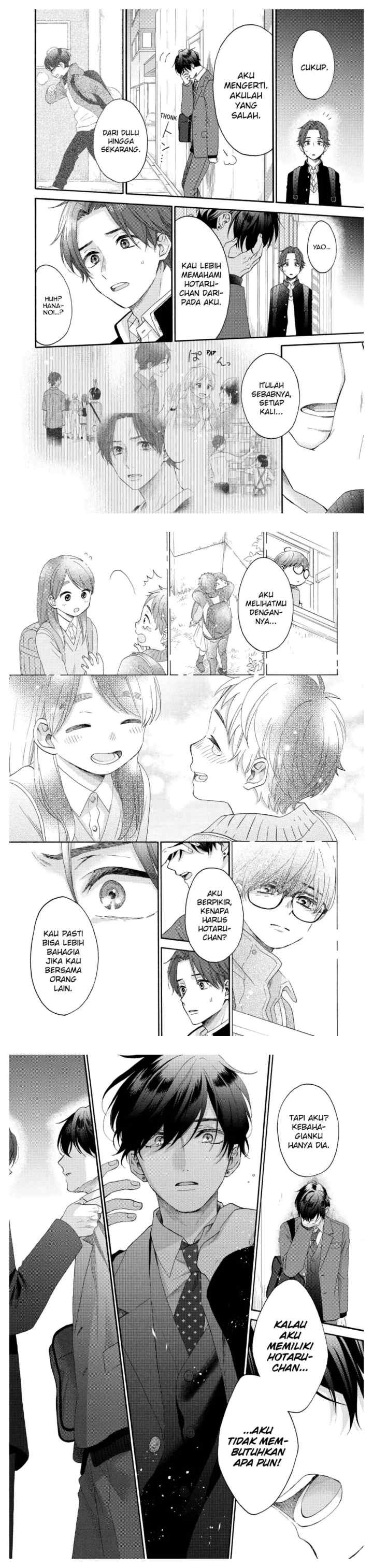 Hananoi-kun to Koi no Yamai chapter 42 halaman 8