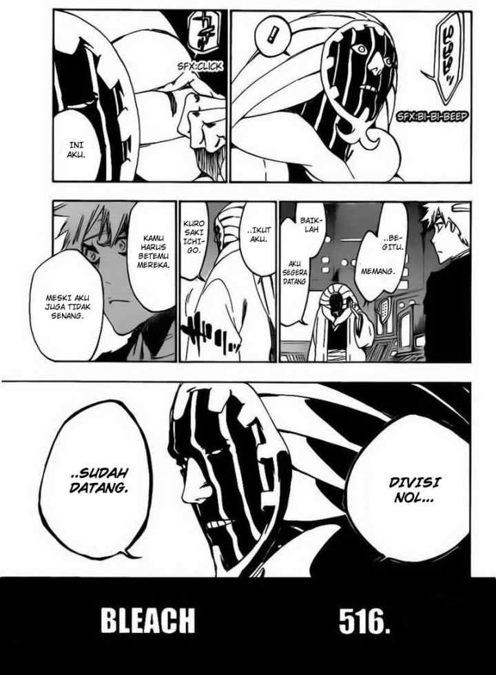 Bleach chapter 516 halaman 10