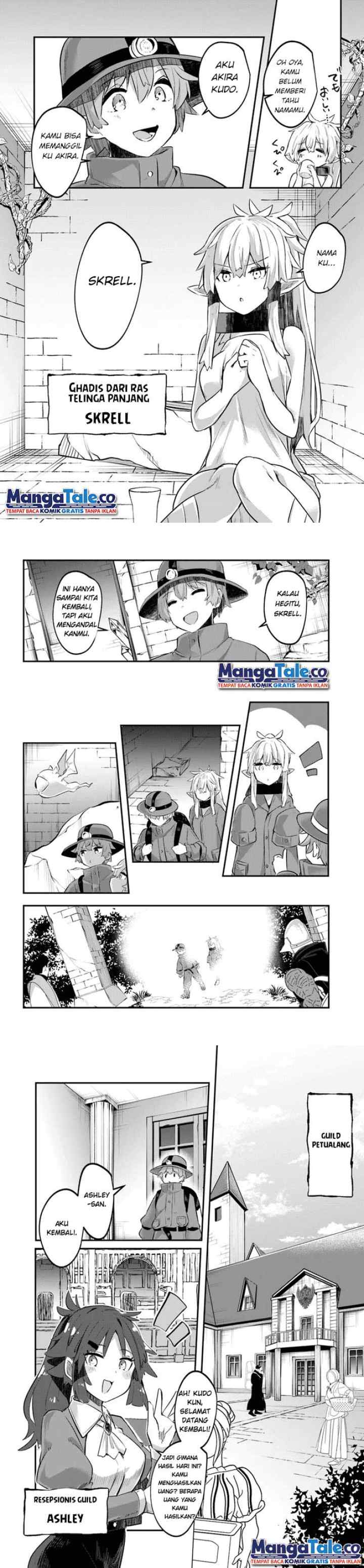 Houkago no Meikyuu Boukensha: Nippon to Isekai wo Ikiki Dekiru You ni Natta Boku wa Level Up ni Isoshimi Masu chapter 1 halaman 9