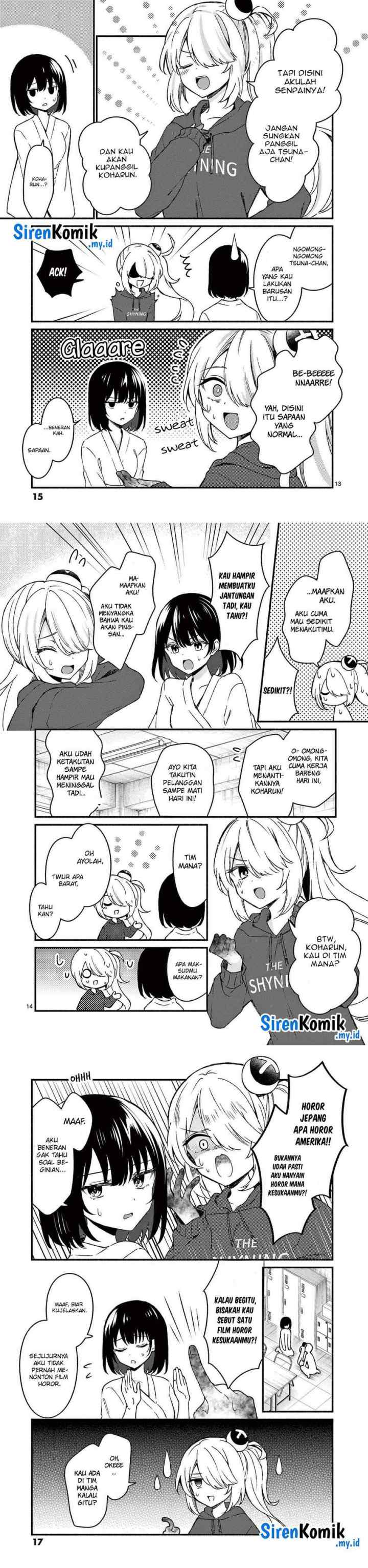 Shiotaiou no Sato-san ga Ore ni dake Amai chapter 40 halaman 13