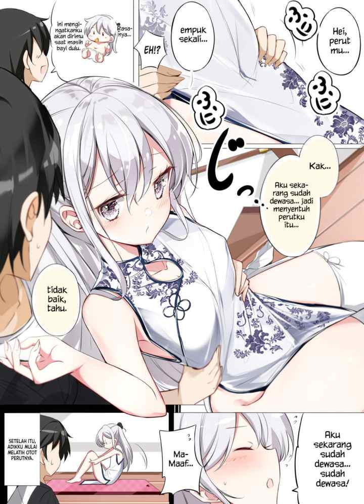 Imouto ga Ichi Nichi Ikka Shika Me wo Awasete Kurenai chapter 3 halaman 5