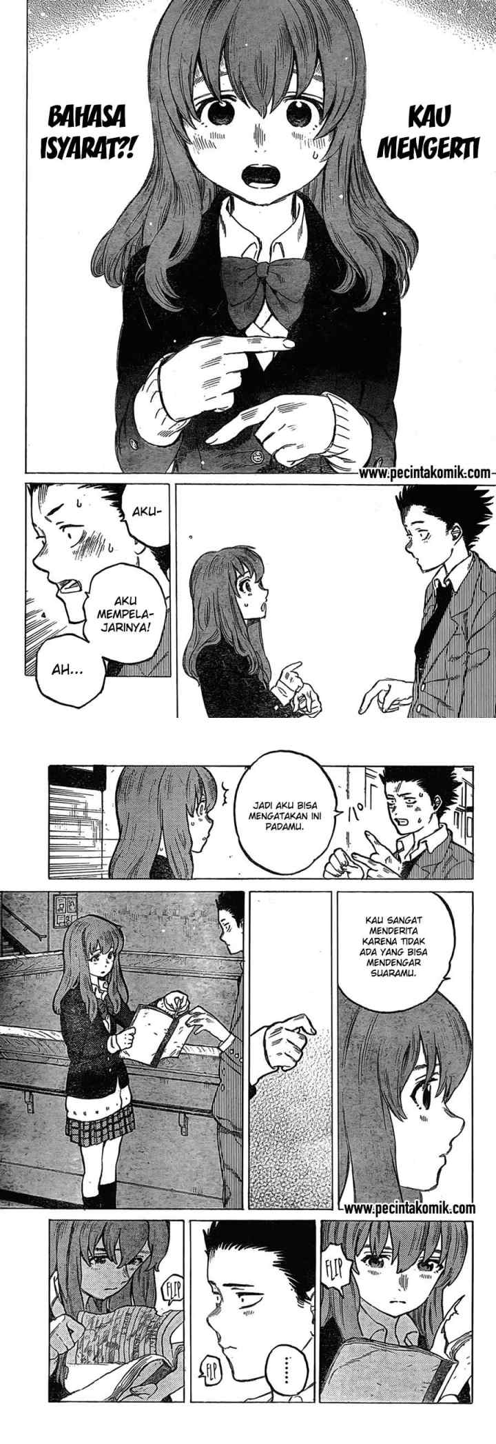 Koe no Katachi chapter 6 halaman 6