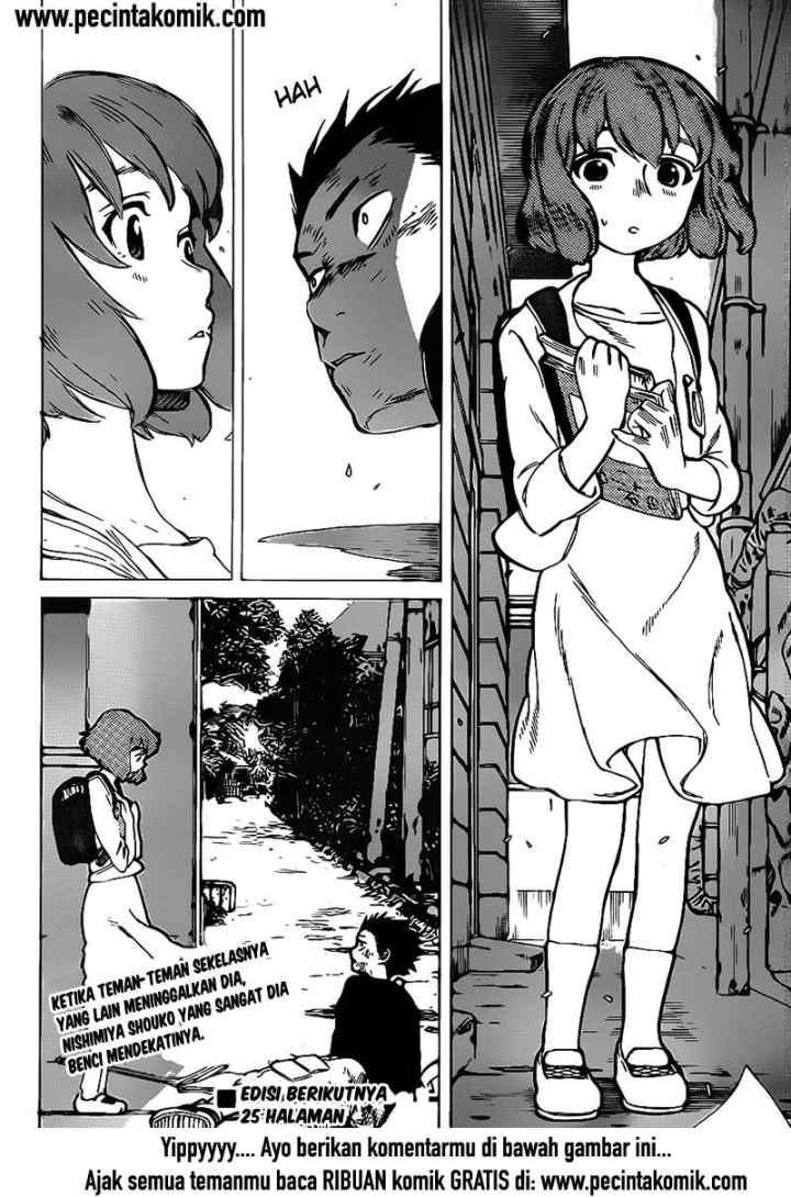 Koe no Katachi chapter 3 halaman 18