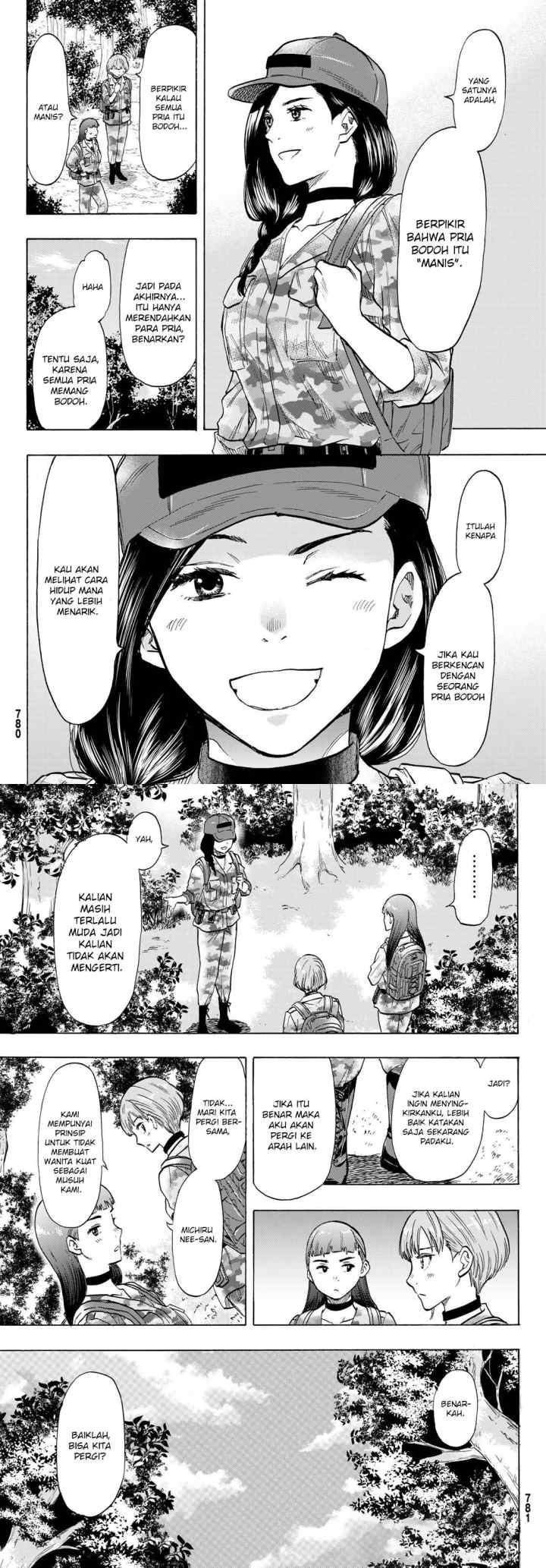 Tomodachi Game chapter 74 halaman 13
