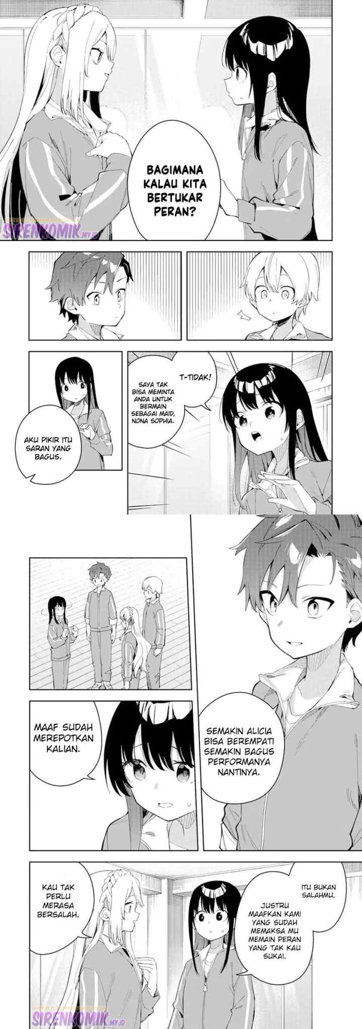 Akuyaku Reijou no Shitsuji-sama Hametsu Flag wa Ore ga Tsubusasete Itadakimasu chapter 28.1 halaman 8
