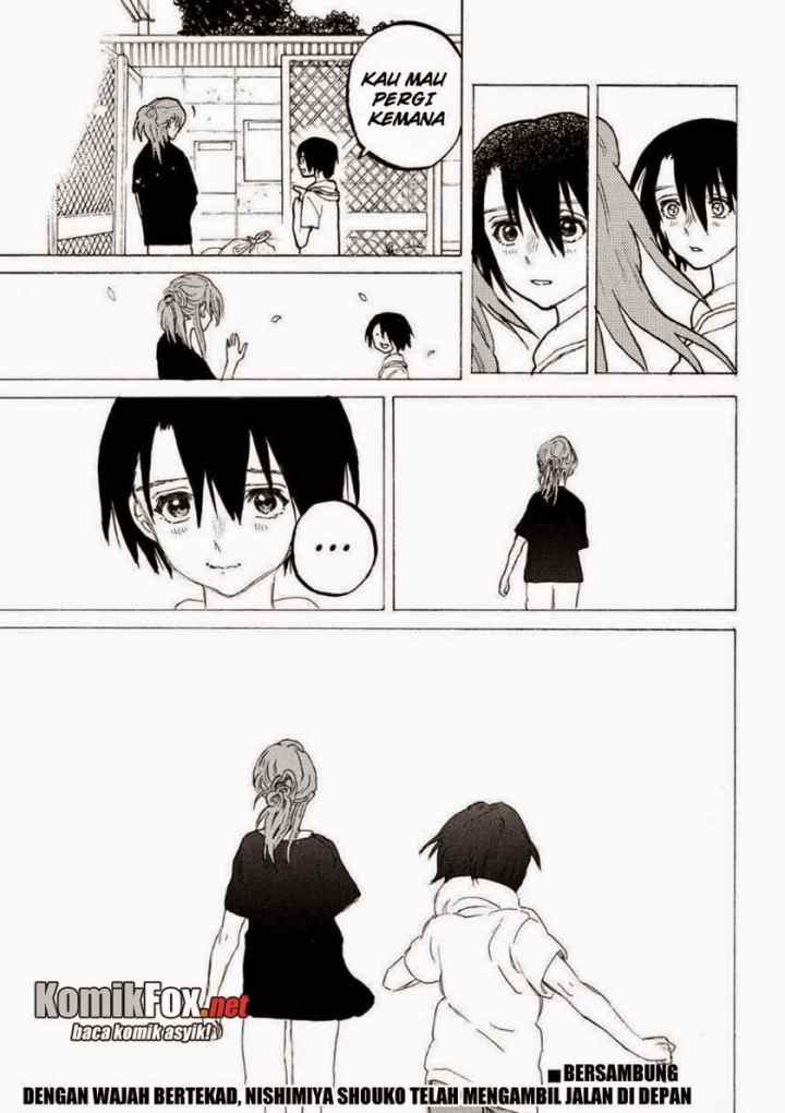 Koe no Katachi chapter 45 halaman 18