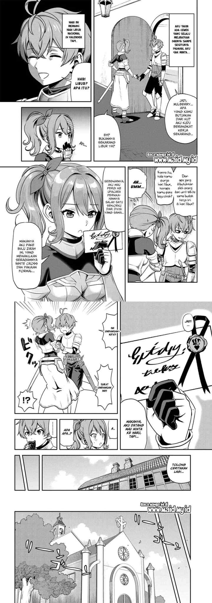 Toshiue Elite Onna Kishi Ga Boku No Mae De Dake Kawaii chapter 3.1 halaman 7