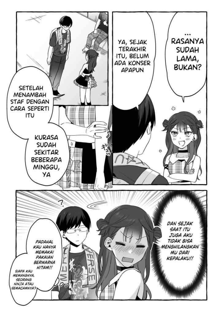 Damedol to Sekai ni Hitori Dake no Fan chapter 15 halaman 2