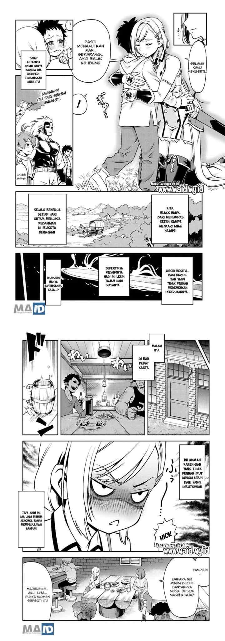 Toshiue Elite Onna Kishi Ga Boku No Mae De Dake Kawaii chapter 1.2 halaman 5