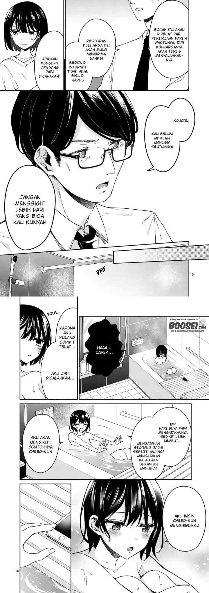 Shiotaiou no Sato-san ga Ore ni dake Amai chapter 13 halaman 9