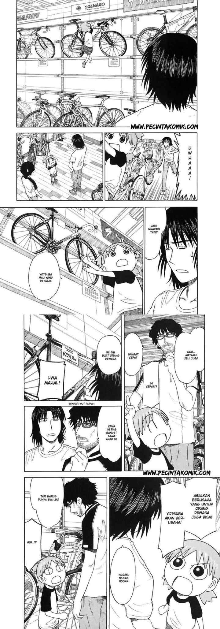 Yotsuba to! chapter 36 halaman 8