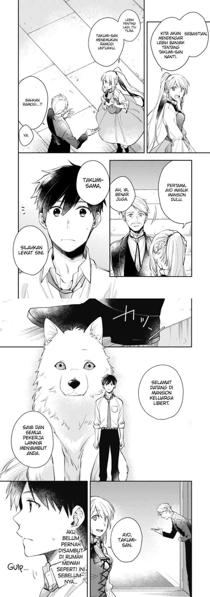 Isekai Tensei Shitara Aiken ga Saikyou ni Narimashita: Silver Fenrir to Ore ga Isekai Kurashi wo Hajimetara chapter 3 halaman 4