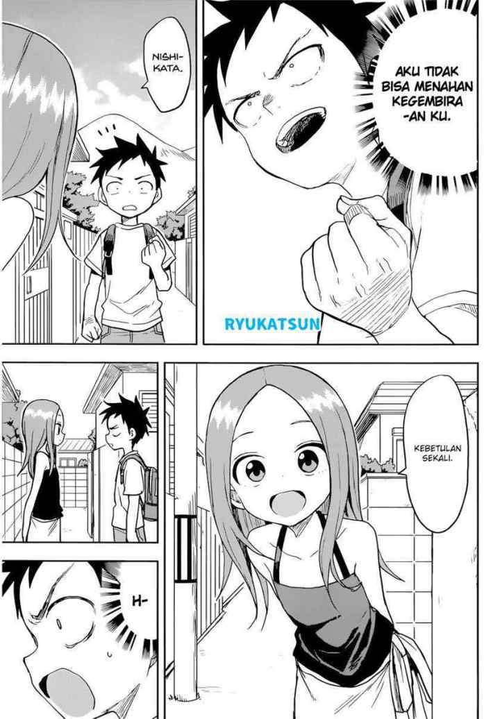 Karakai Jouzu no Takagi-san chapter 133 halaman 4