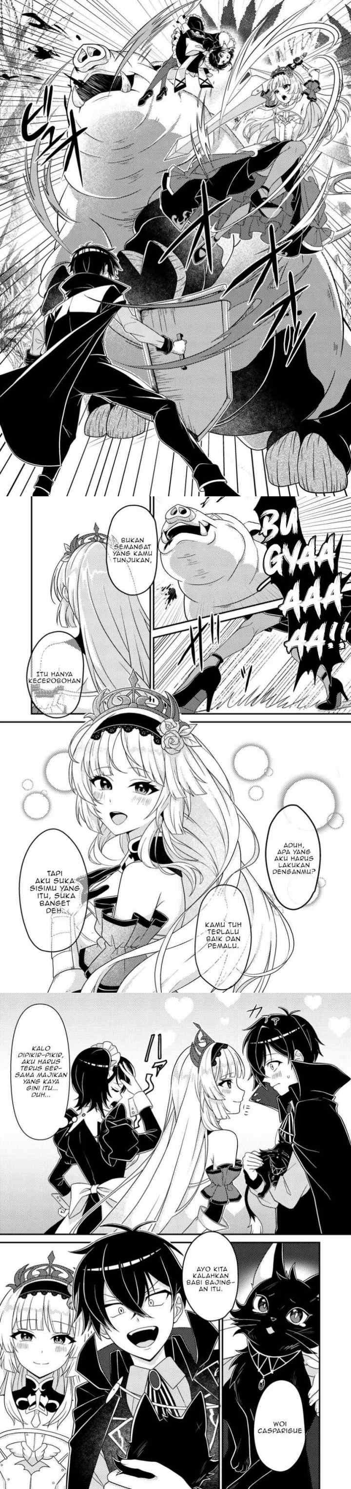 Munou no Akudou Ouji wa Ikinokoritai ~Ren'ai RPG no Akuyaku Mob ni Tensei Shita kedo, Gensaku Mushi shite Saikyou o Mezasu~ chapter 4 halaman 11