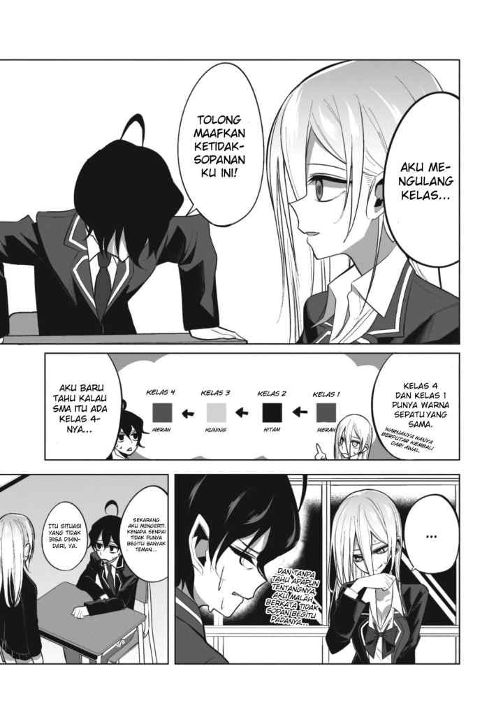 Mizuki-senpai no Koi Uranai chapter 3 halaman 6