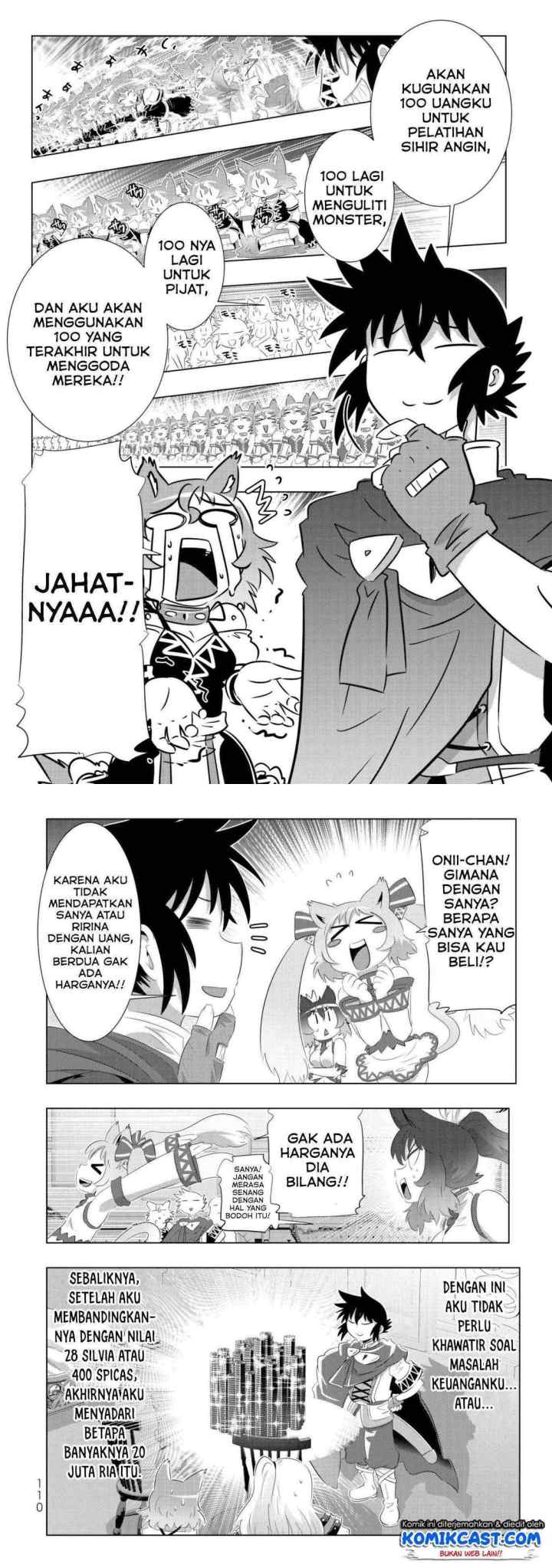Isekai Shihai no Skill Taker: Zero kara Hajimeru Dorei Harem chapter 46 halaman 4